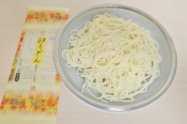 岩手のご当地麺 卵うどん