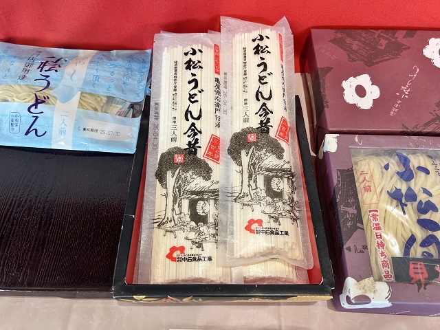 石川県のご当地うどん 小松うどん 小松うどん今昔(乾麺)