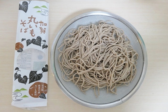 石川県のご当地蕎麦 加賀丸いもそば JA能美