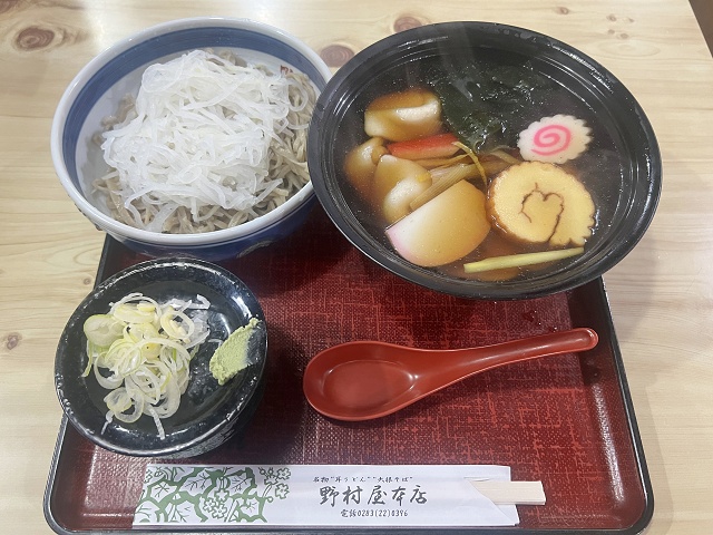 栃木のご当地うどん ご当地蕎麦 耳うどんと大根蕎麦