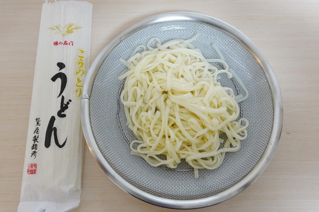 埼玉県のご当地うどん 鷲屋製麺所 こうのとりうどん