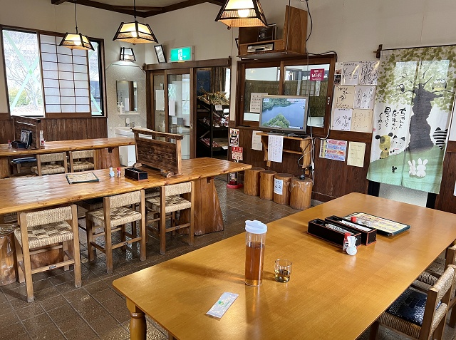 長崎県のご当地蕎麦 対州そば匠 店内の様子