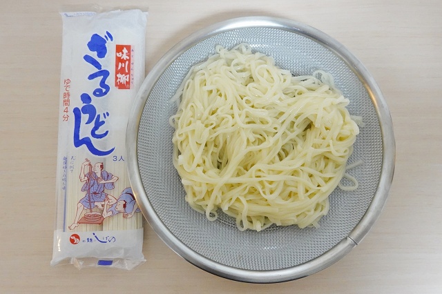 千葉のご当地うどん 味川柳ざるうどん 茂野製麺