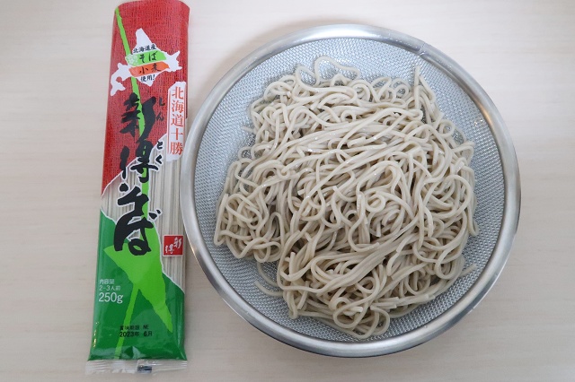 北海道のお蕎麦 乾麺 新得そば