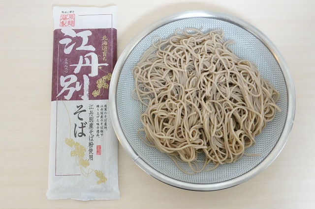 北海道のご当地蕎麦 江丹別そば