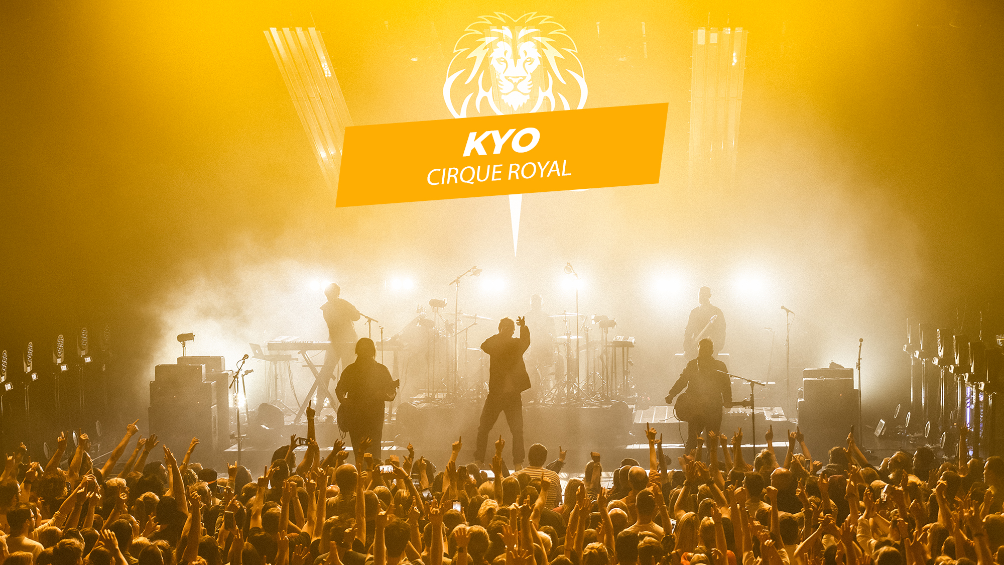 Kyo au Cirque Royal