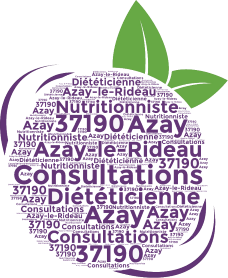 Diététicienne nutritionniste, 37190 Azay-le-Rideau, Azay, consultation, Bilan, RDV, diététique, nutritionnel, nutrition, proche Vallères