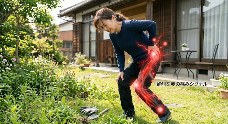 50代女性の激痛…草抜きでしゃがんだ後の立ち上がりに襲った坐骨神経痛と劇的変化
