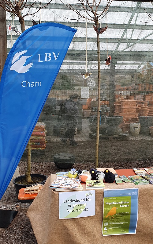 LBV beim Saatgut und Streuobstmarkt der Gärtnerei Pohl