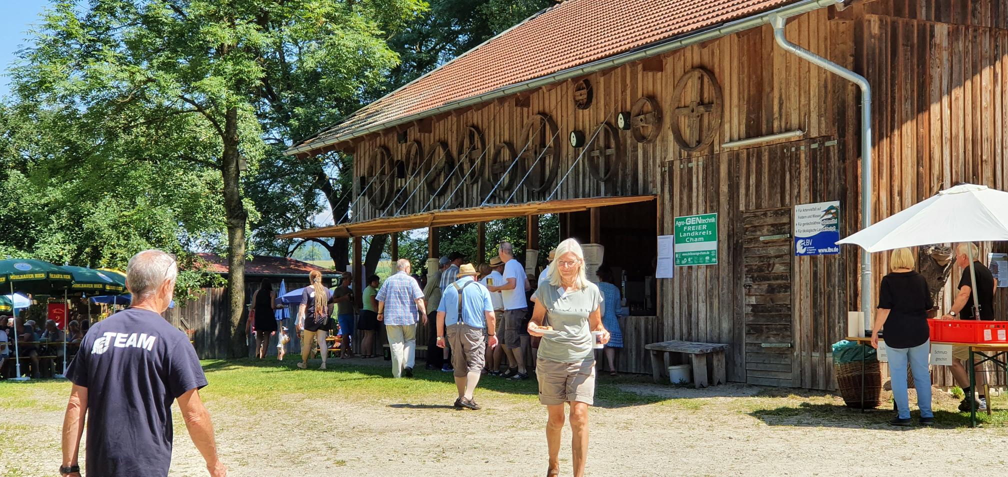 Die Scheune im Hof