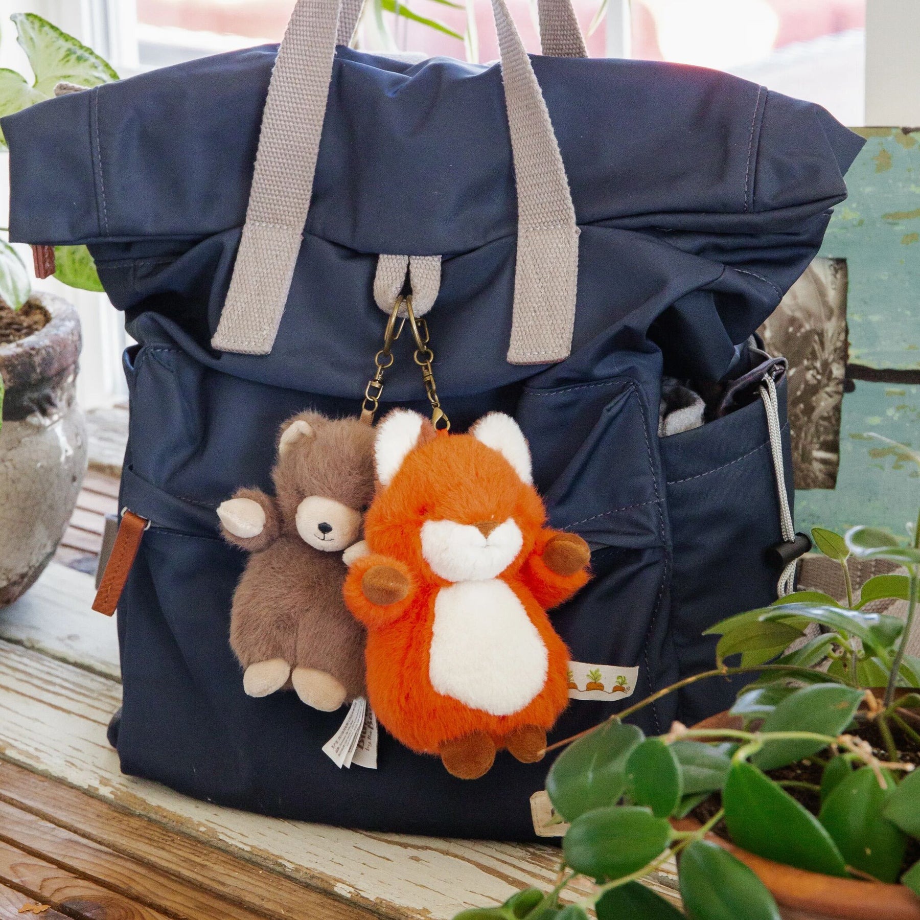 ぬいぐるみバッグチャーム