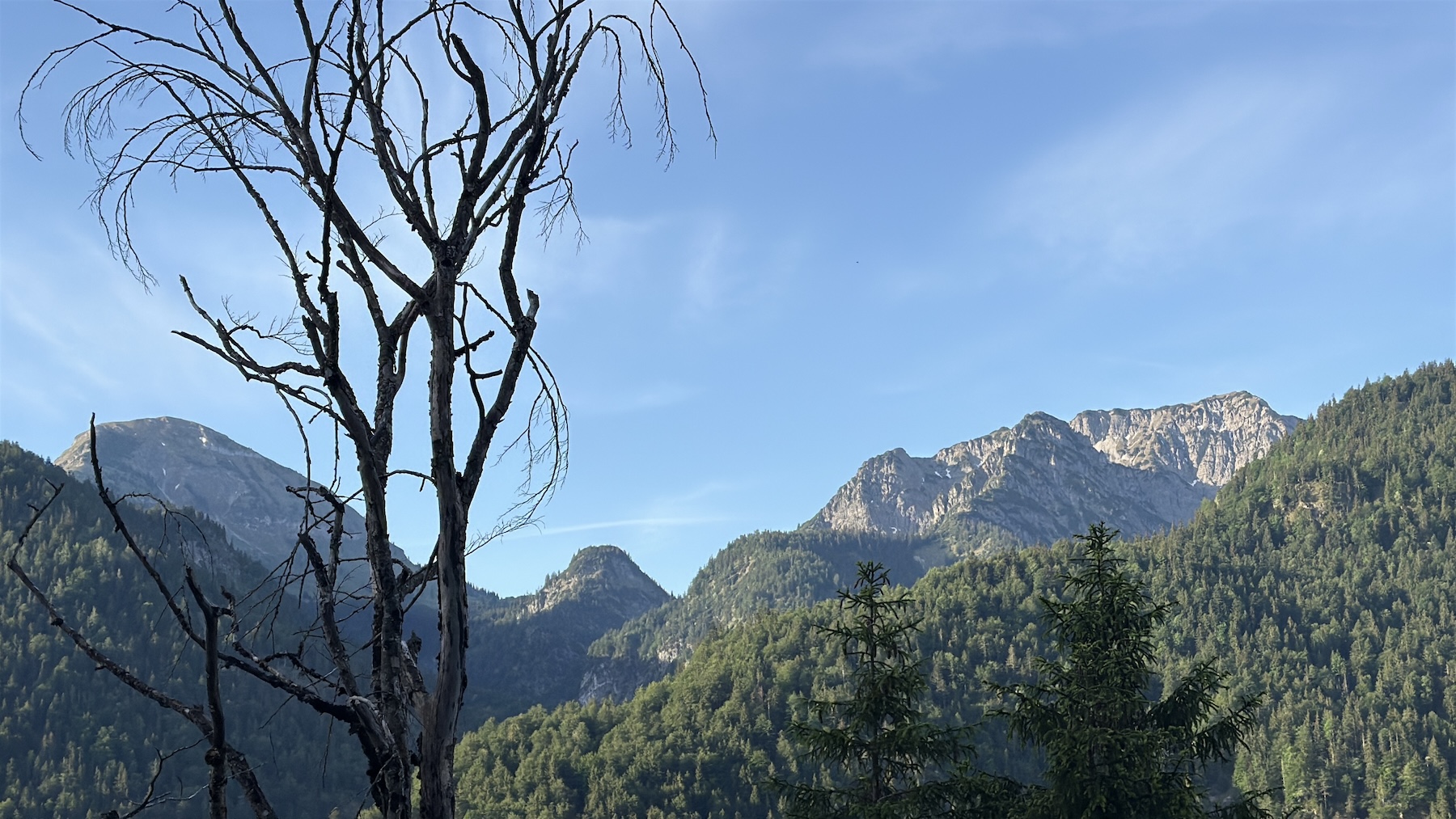 Vom Achenpass auf die Hochalm