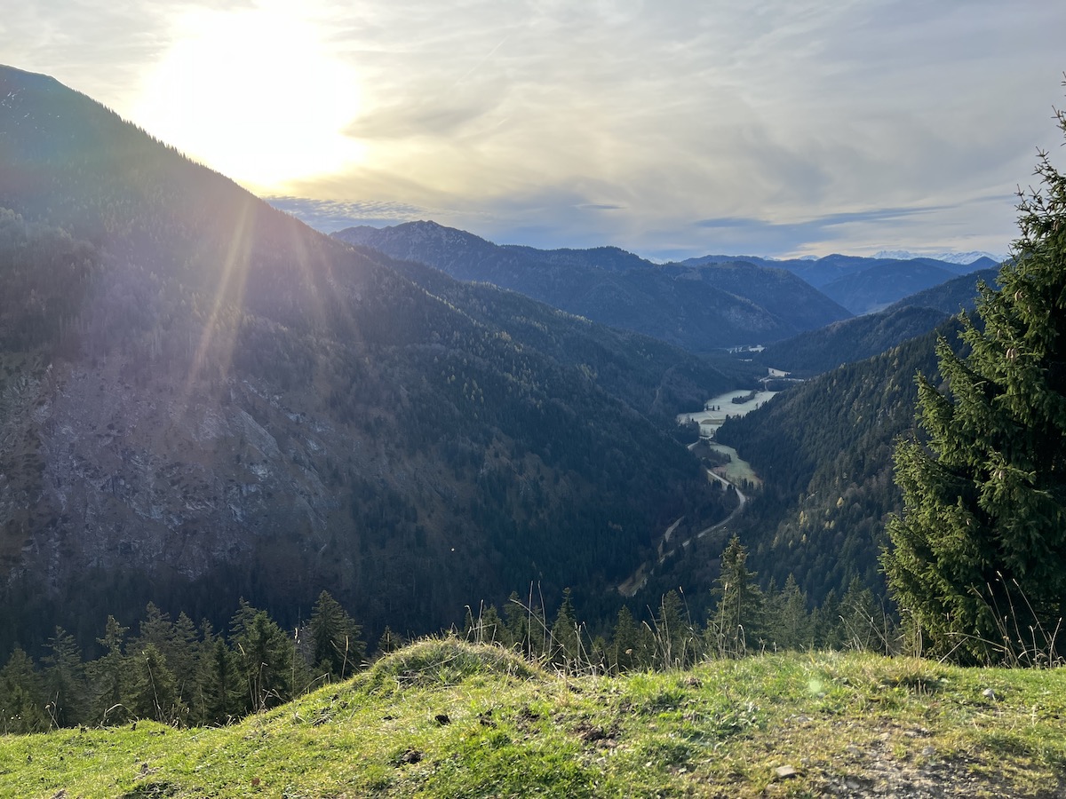 Mikro Trip - Woche abschließen, Kopf am Berg frei bekommen