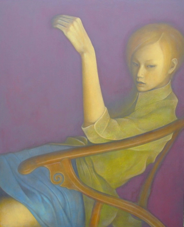 時のよどみ  /  2012  /  914x731mm  /  Oil on canvas　