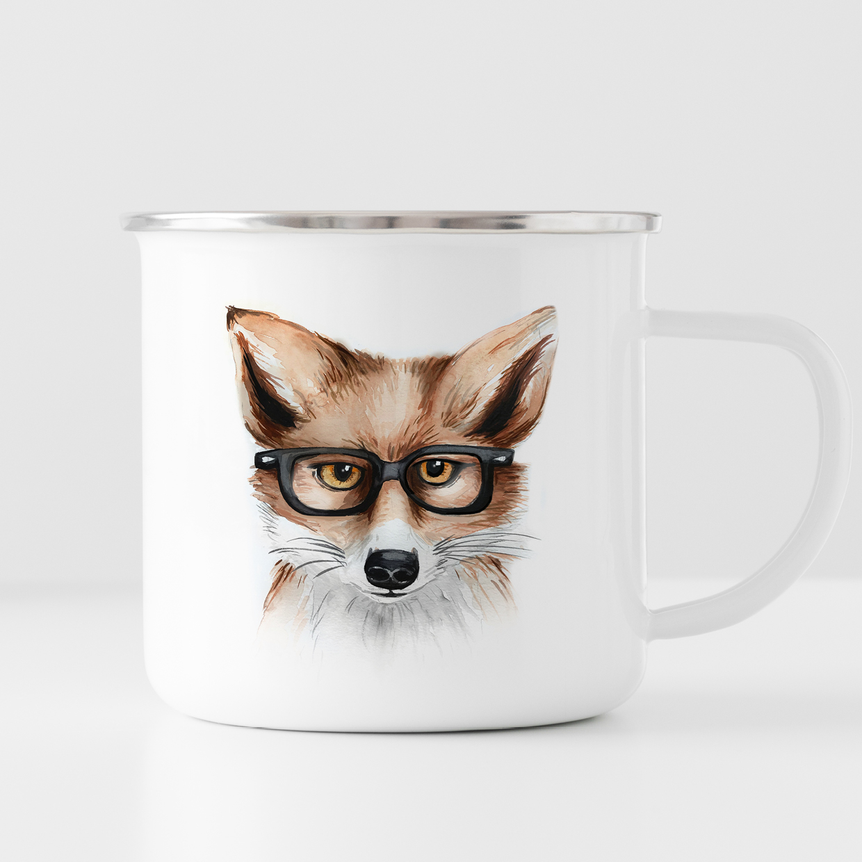 Tasse Mit Fuchs Motiv Weiss Orange Vandeley