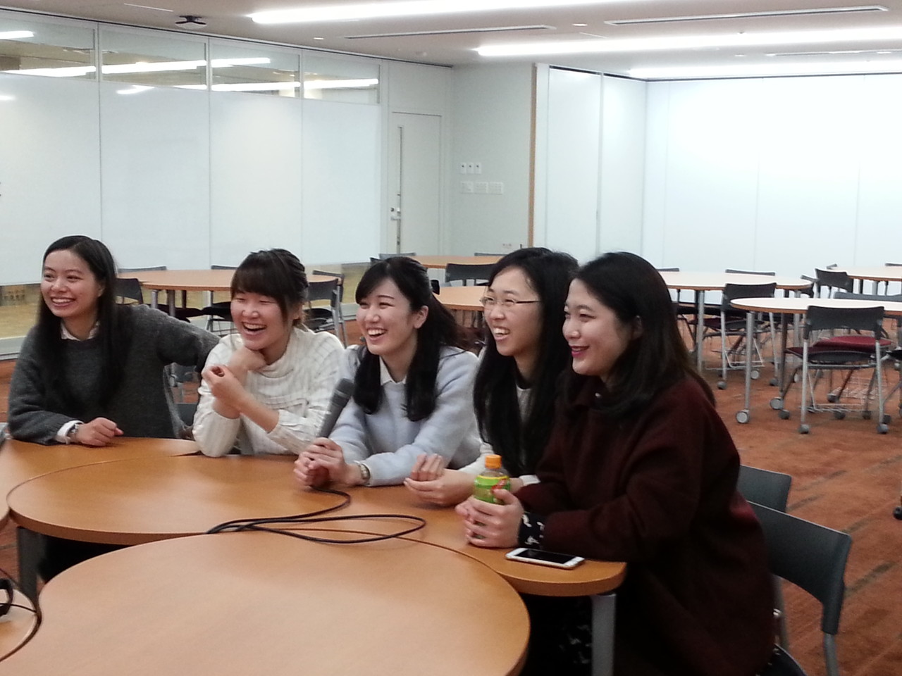 Skypeで交流会をしました ２ 武庫女の日本語教育ゼミ