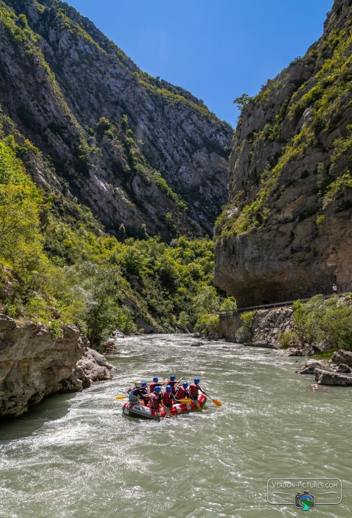 Rafting pres de Marseille