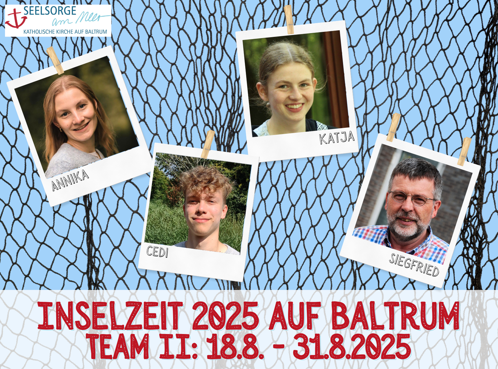 InselZeit auf Baltrum: Team II.