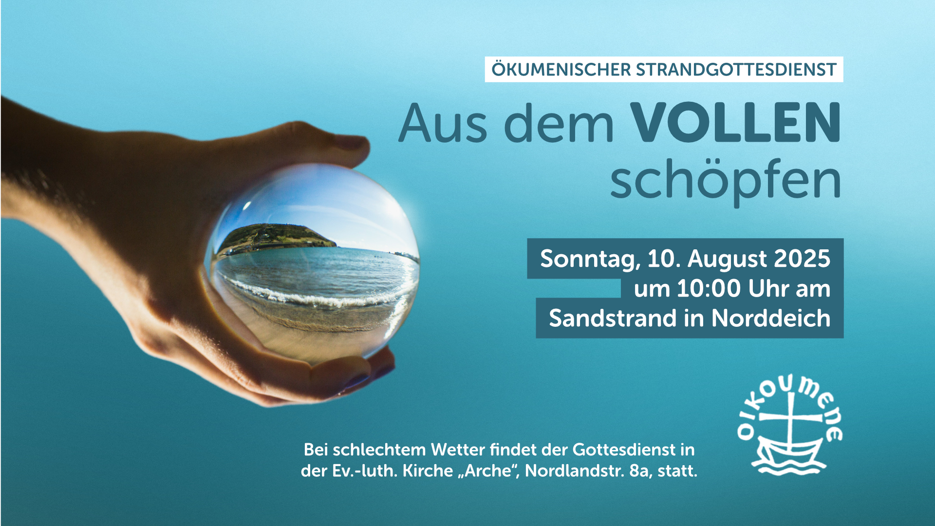 Großer Strandgottesdienst 10.08.2025