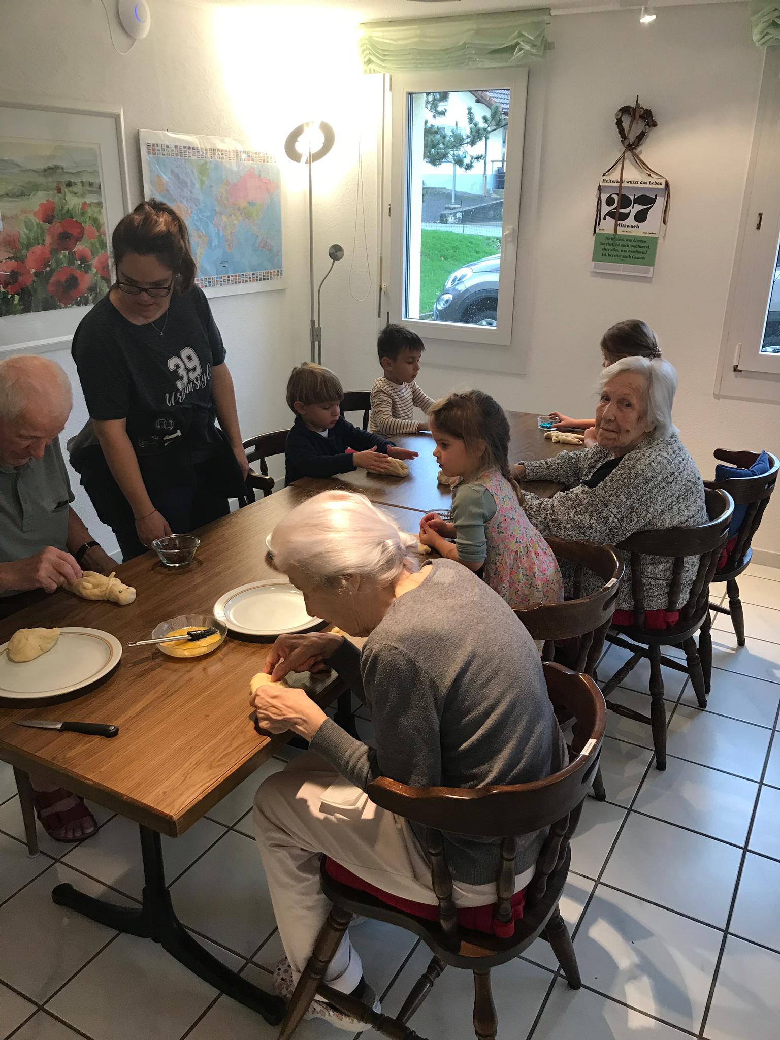 Besuch der Spielgruppe