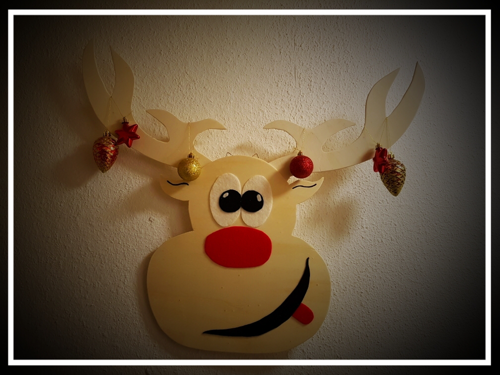Rentier Rudolf an der Wand :D