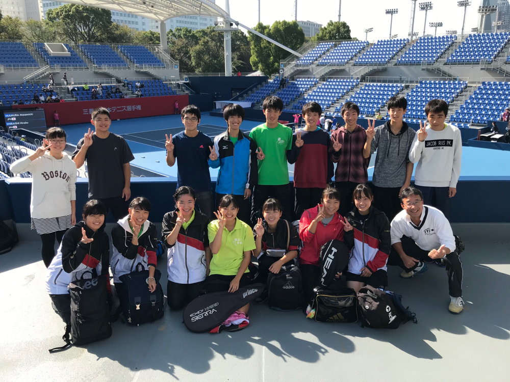三菱 全日本テニス選手権94th見学 国立高校女子硬式テニス部