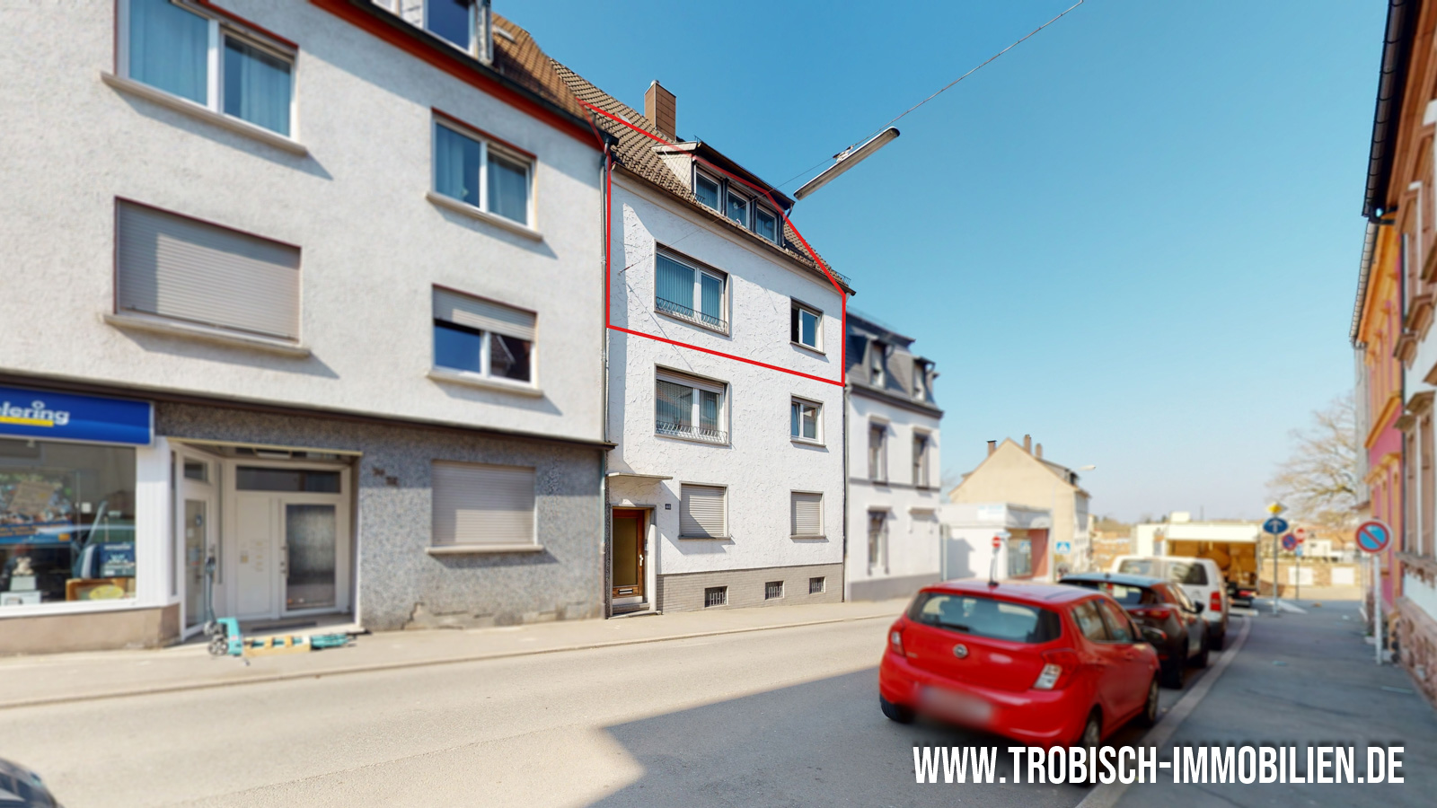 Lage Straßenansicht