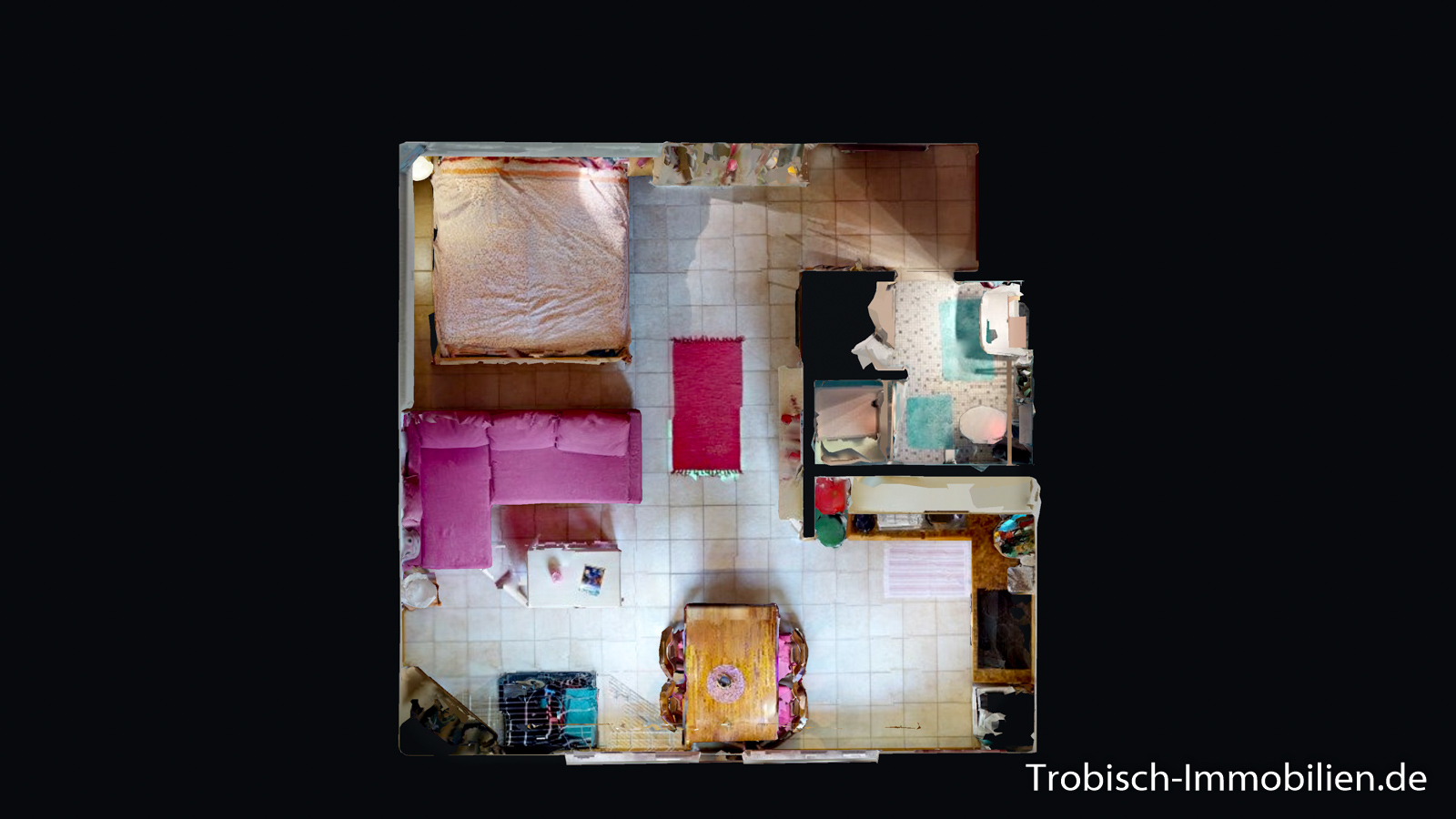 Grundriss-Wohnung