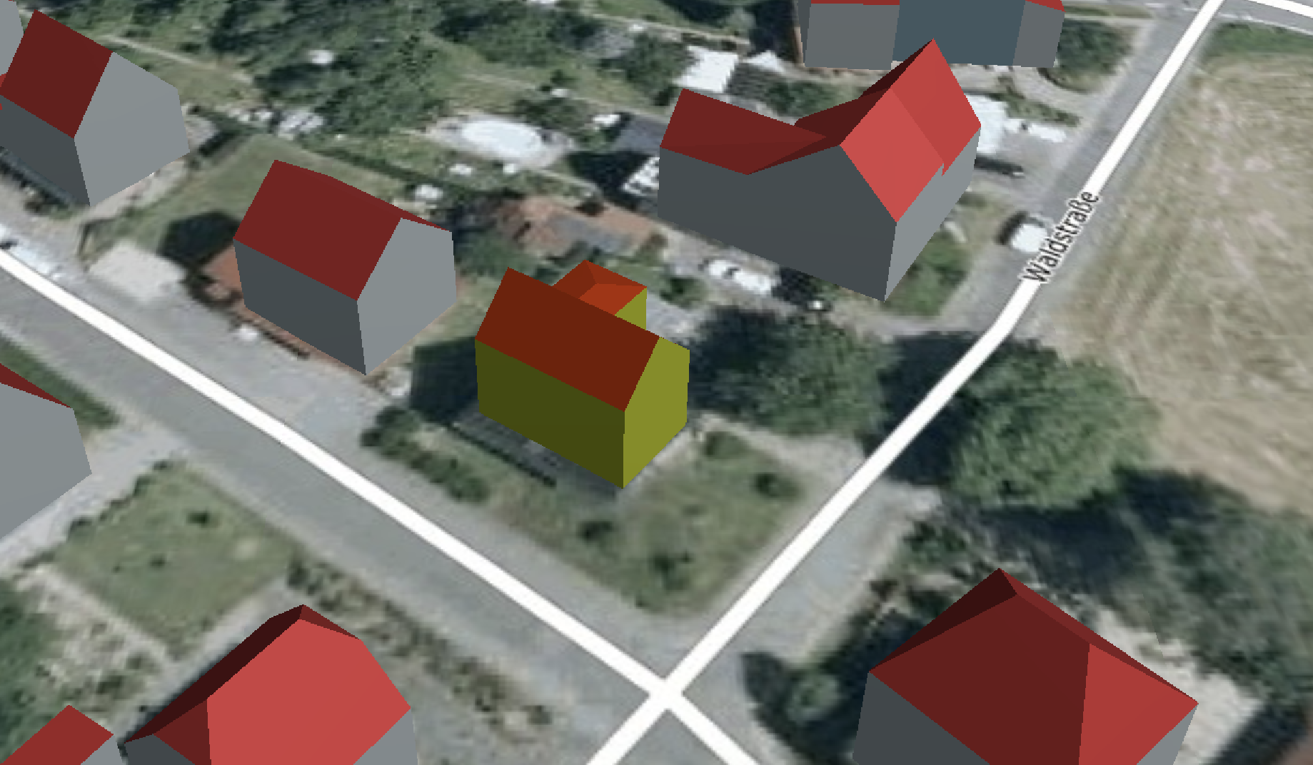 Lageplan - 3D-Ansicht