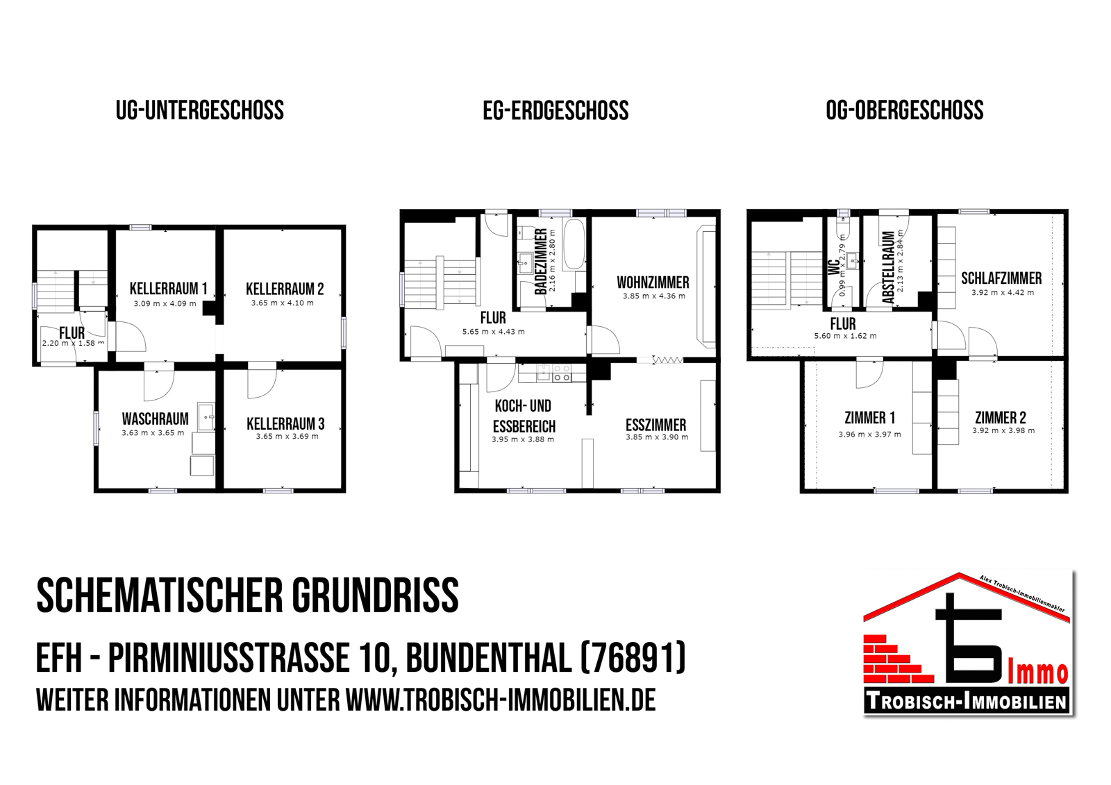 Schematischer Grundriss