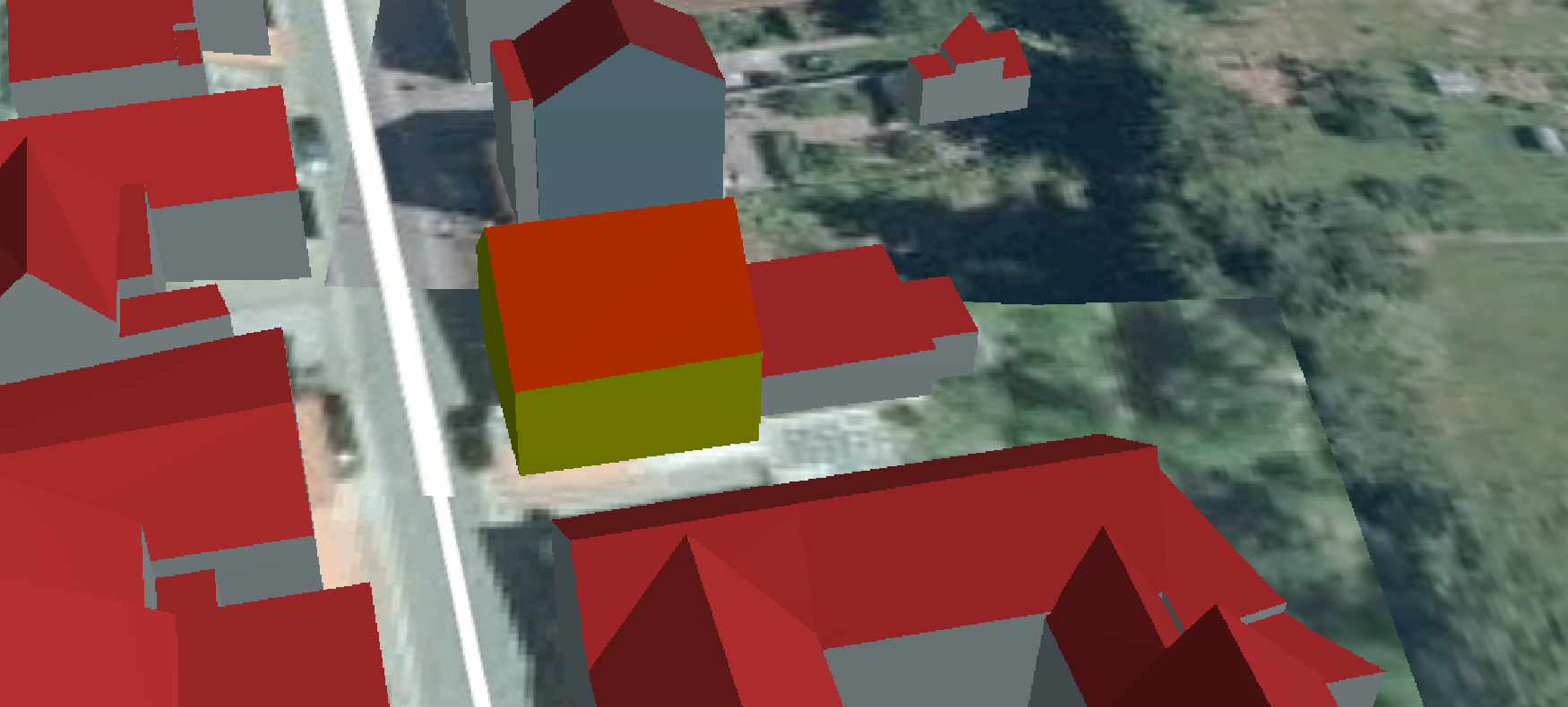 Immobilienlage in 3D