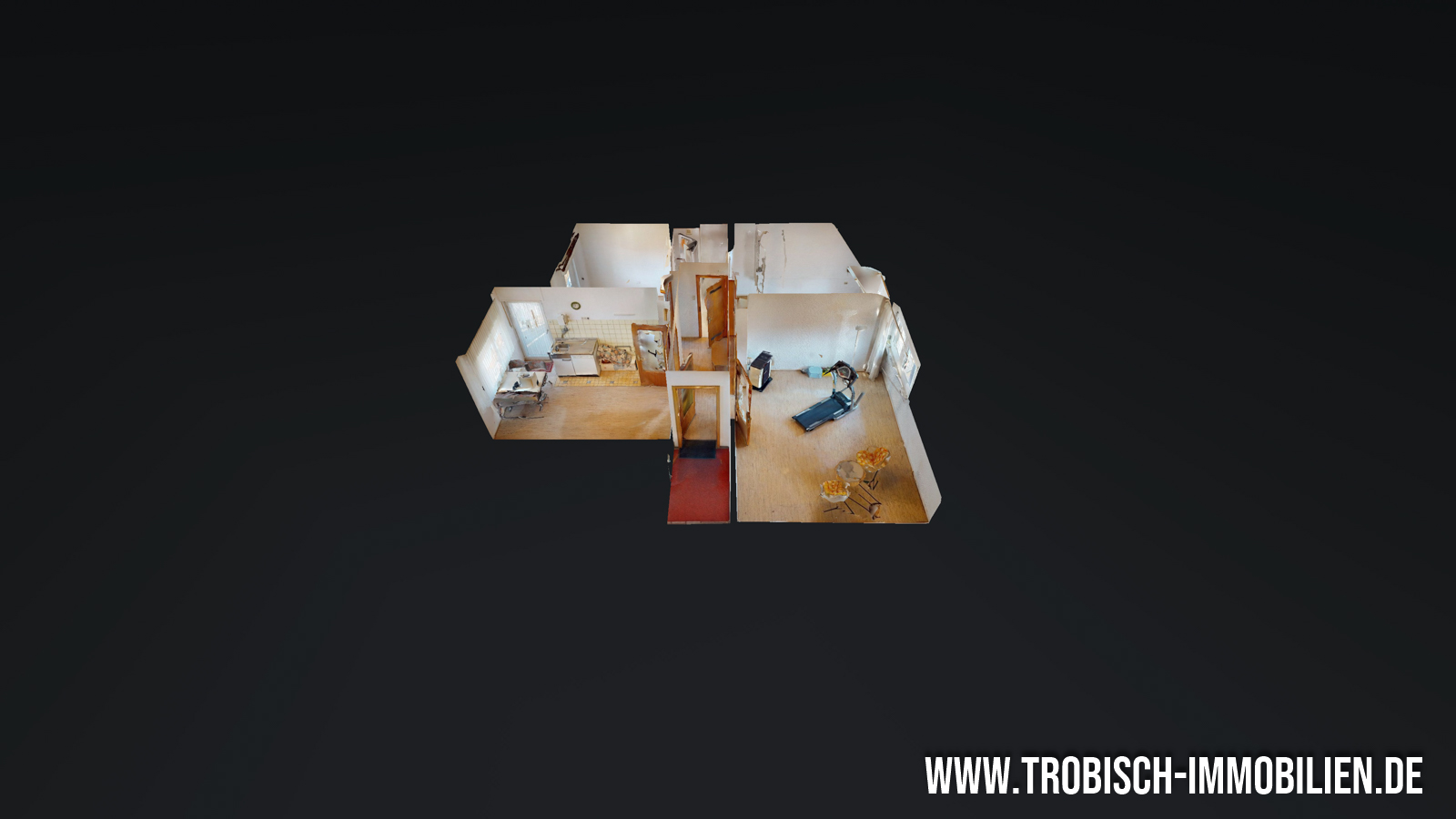 Grundriss Whg. 2 - 3D