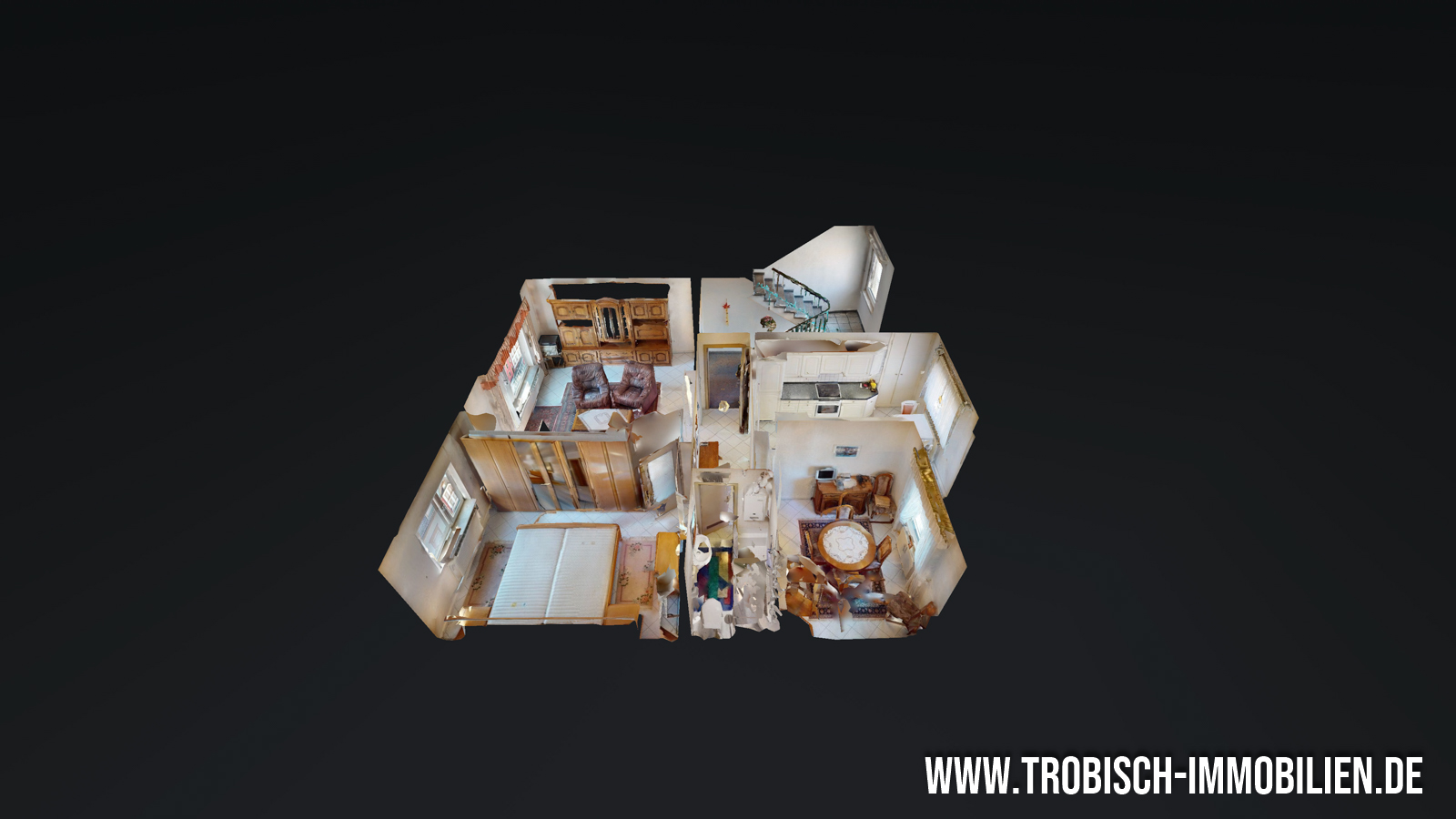 Grundriss Whg. 1 - 3D