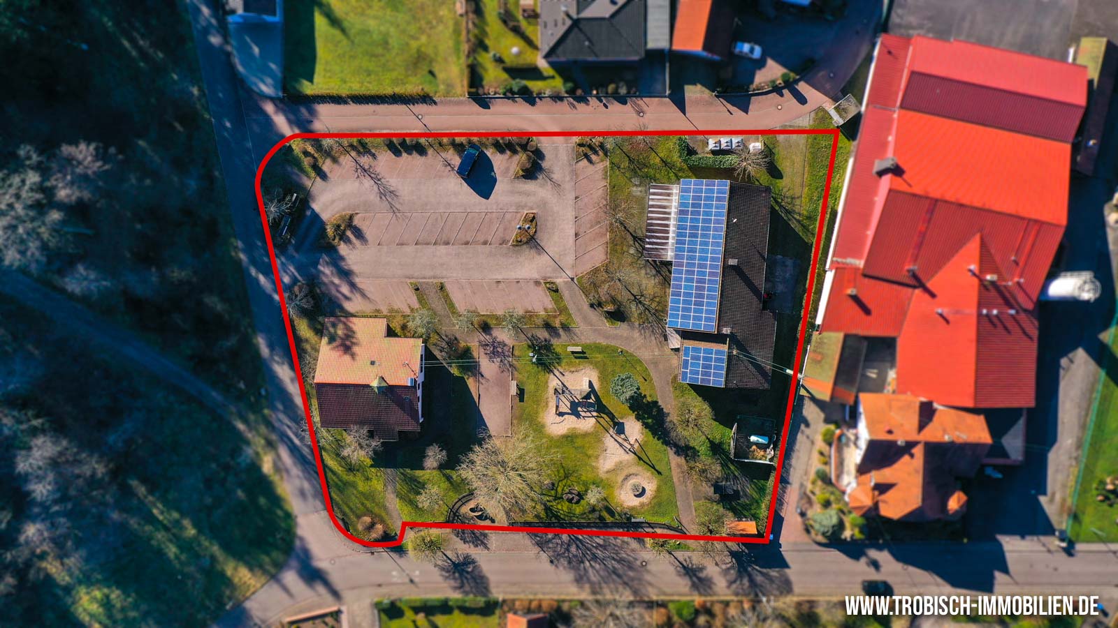 Lageplan-Luftbild