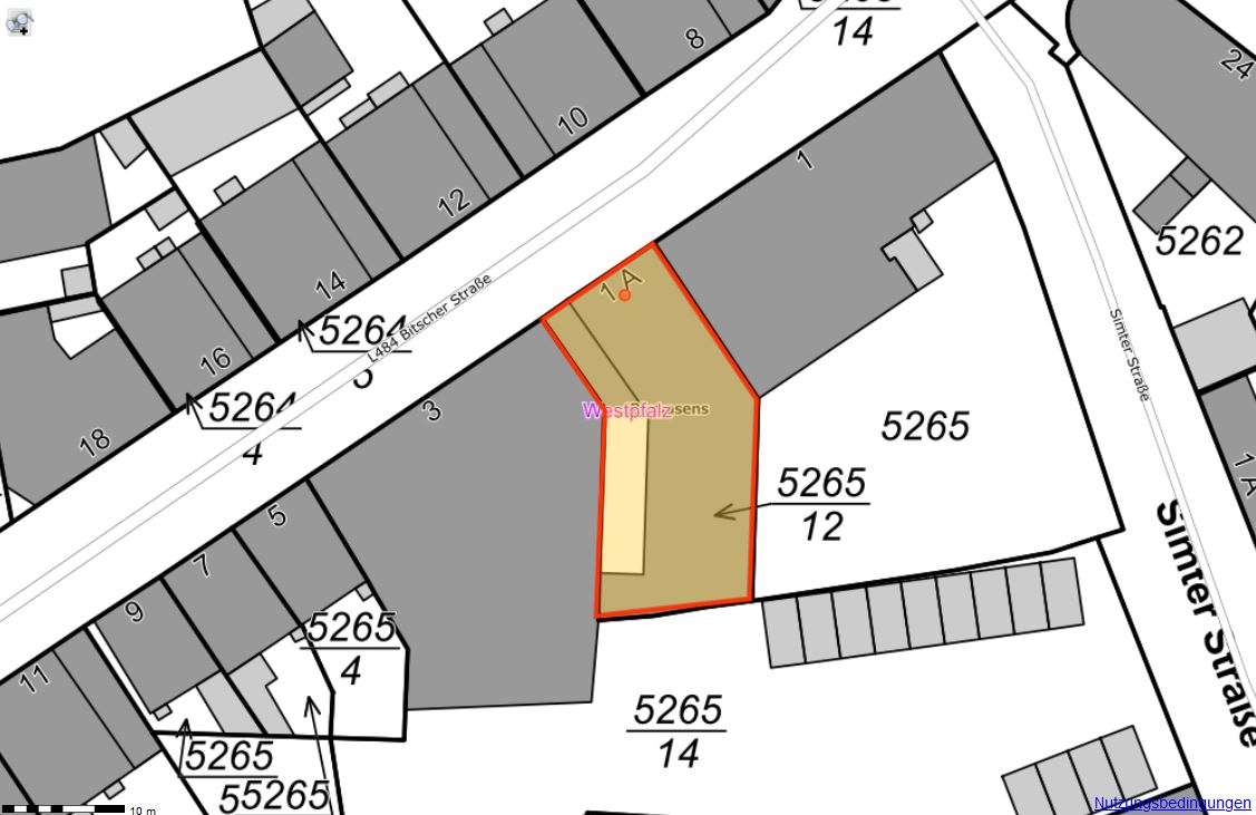 Lageplan - SW