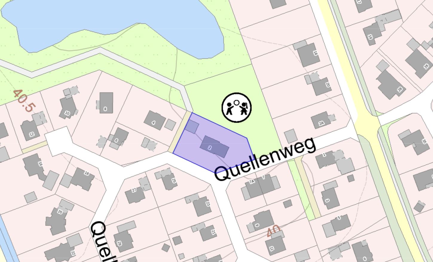 Lageplan Detail SW