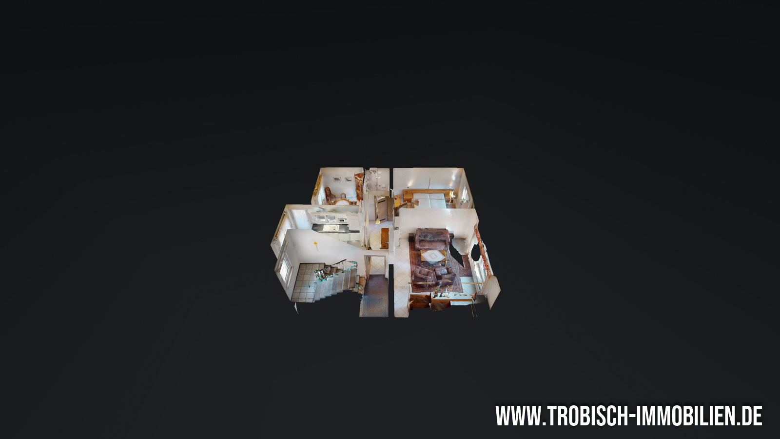 Grundriss Whg. 1 - 3D