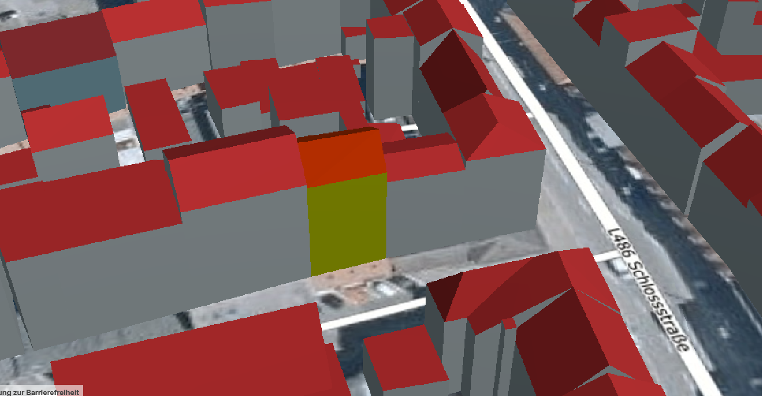 Immobilienlage in 3D