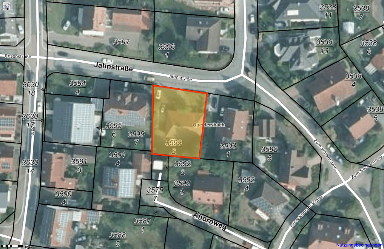 Lageplan-Farbe