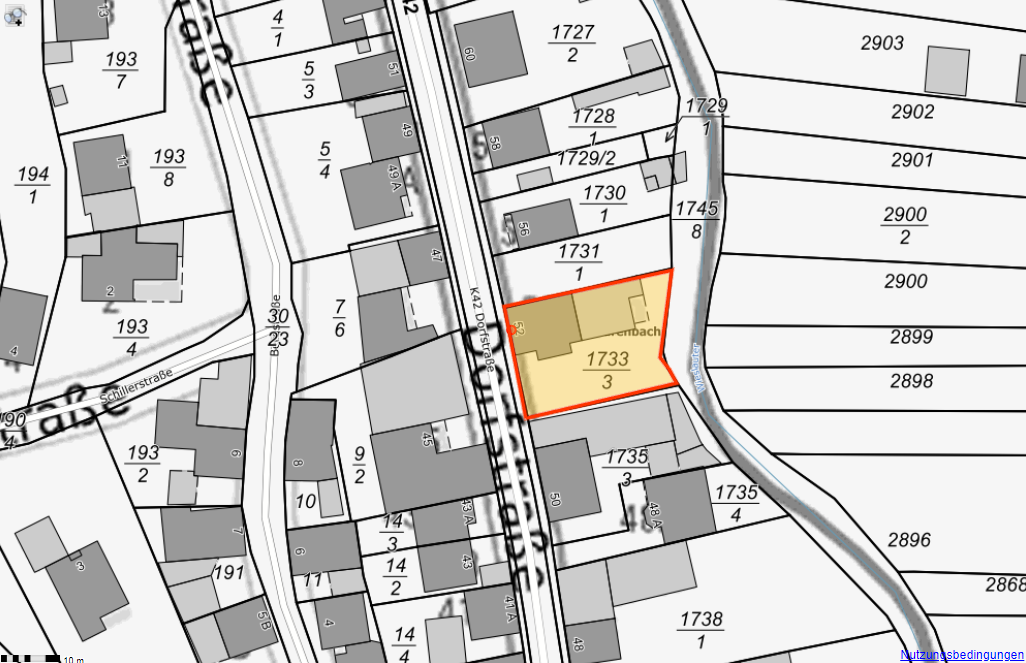 Lageplan SW