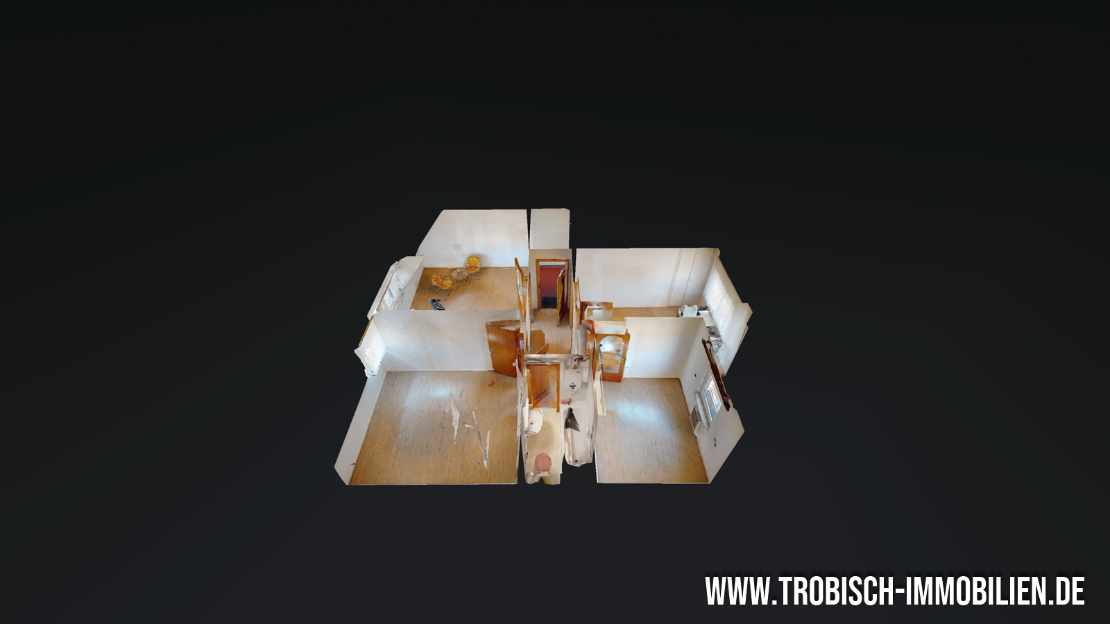 Grundriss Whg. 2 - 3D