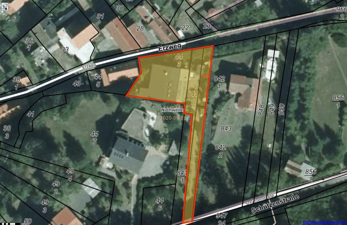 Lageplan Farbe