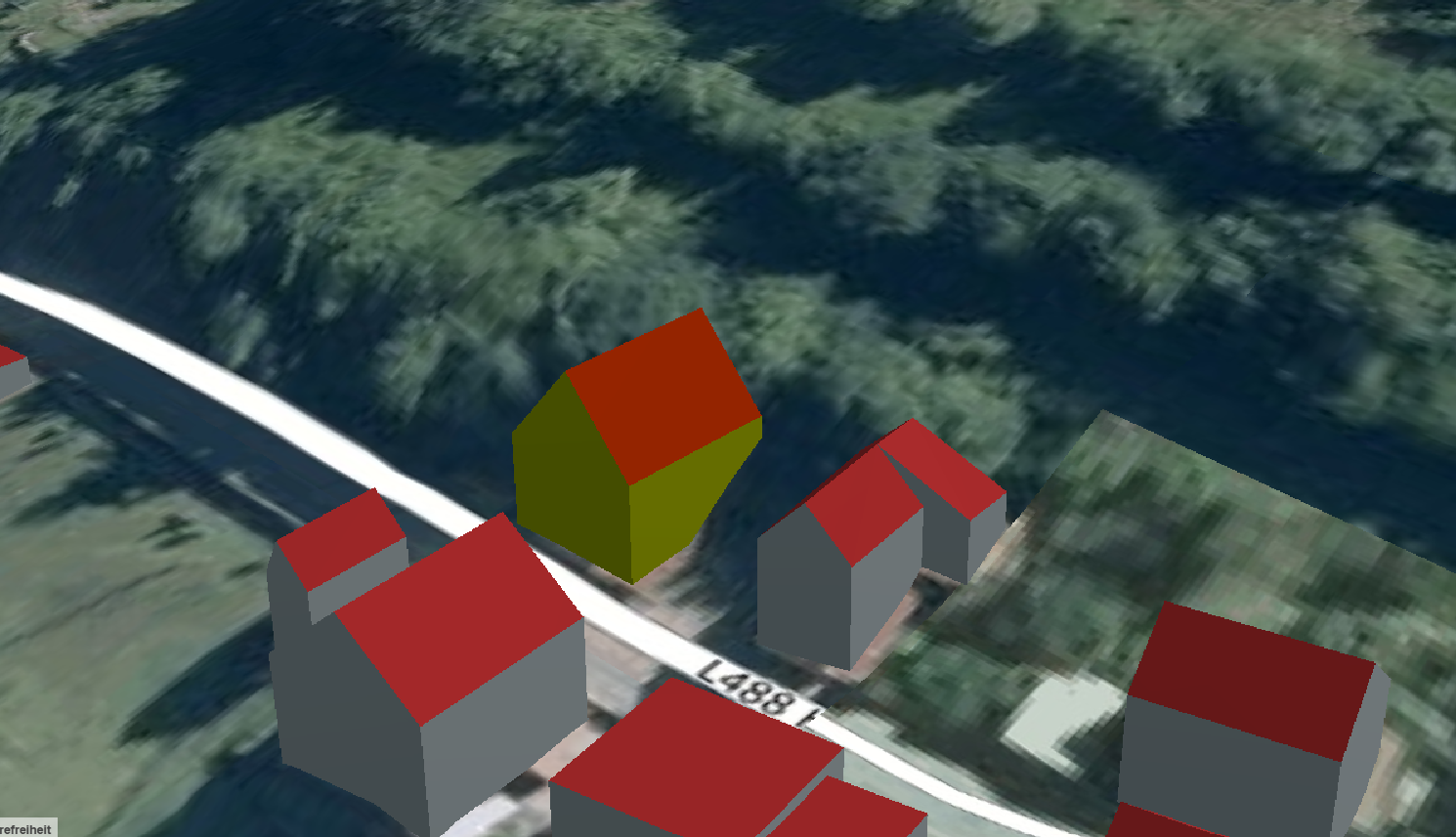 Immobilienlage in 3D