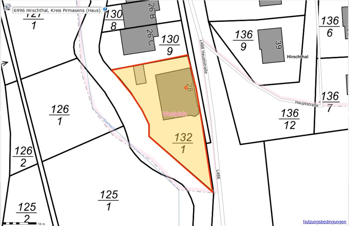 Lageplan Detail SW