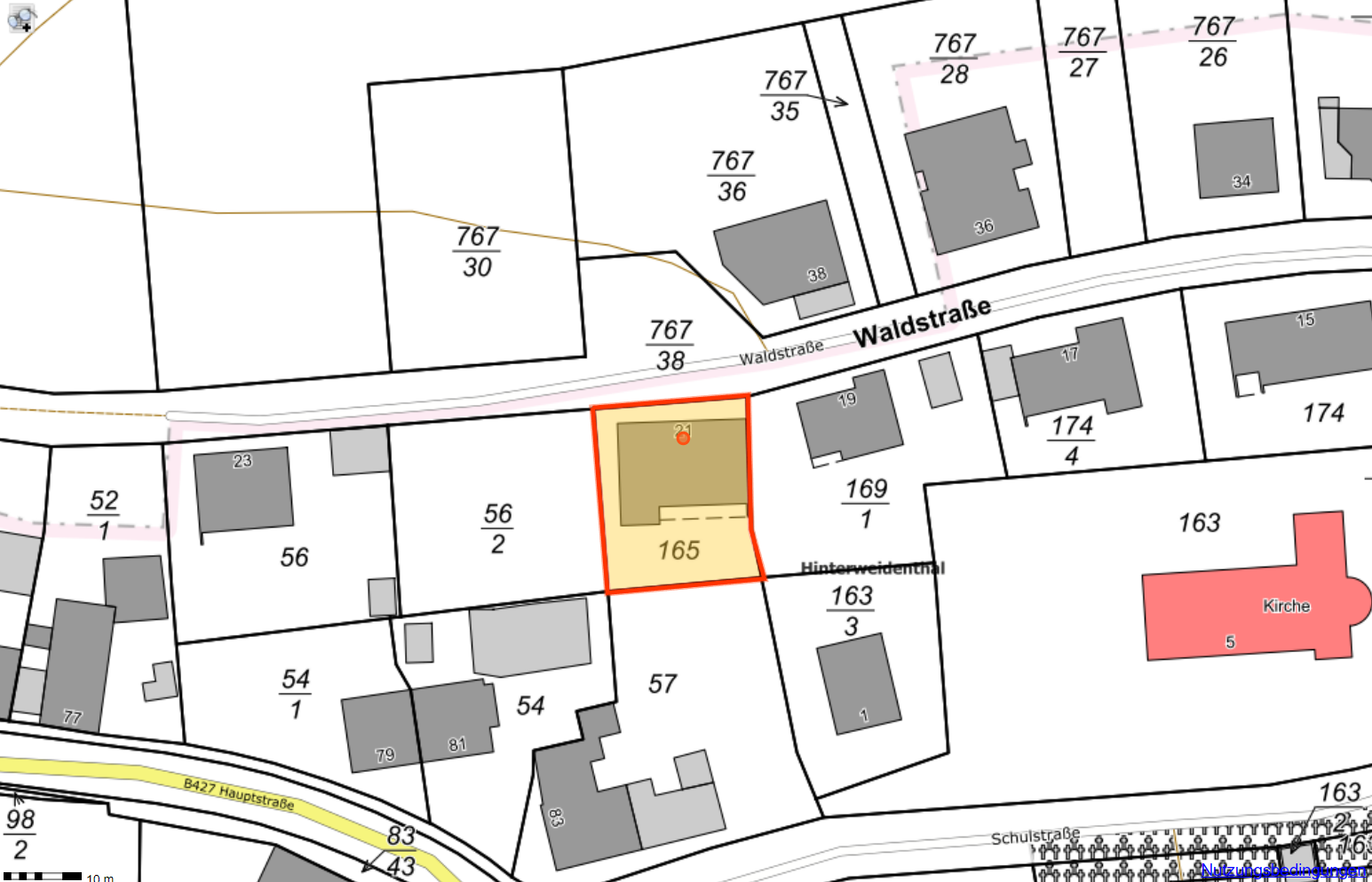 Lageplan - SW