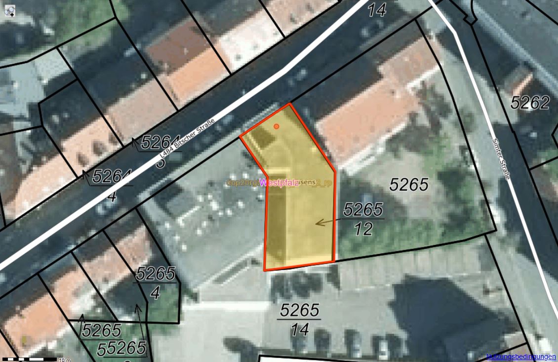 Lageplan - Farbe