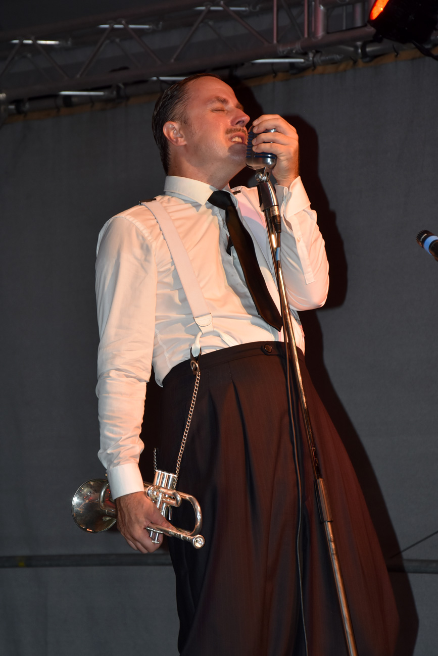 The Swingaroos & The Pocket Big Band - Sommerszene Mistelbach - August 2017