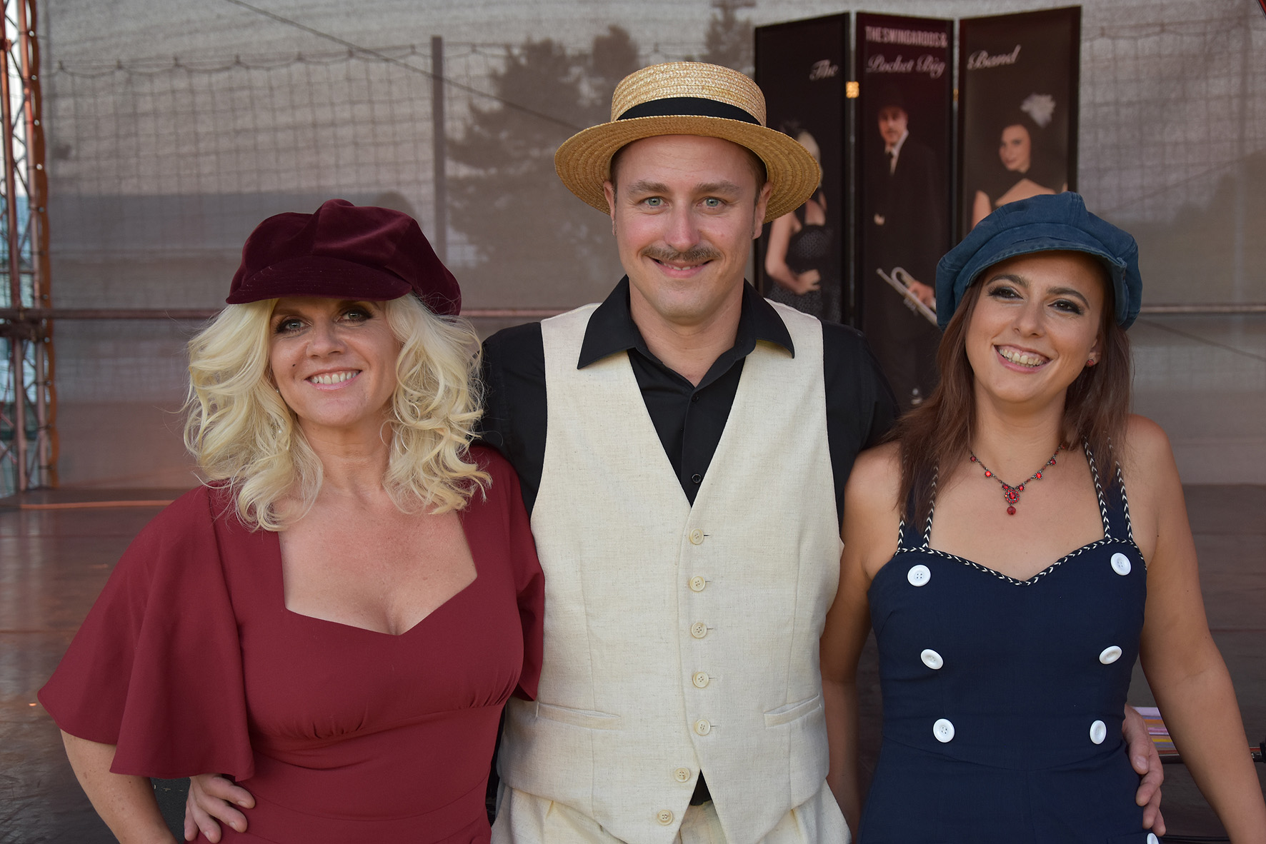 The Swingaroos & The Pocket Big Band - Sommerszene Mistelbach - August 2017