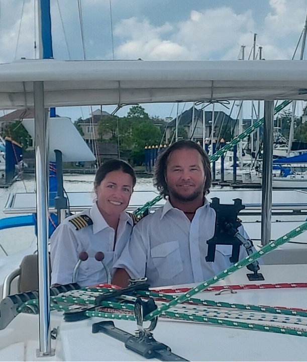 Meet Master Captain Power and Sailing Team Lisa Evans and Marcus Stackpole