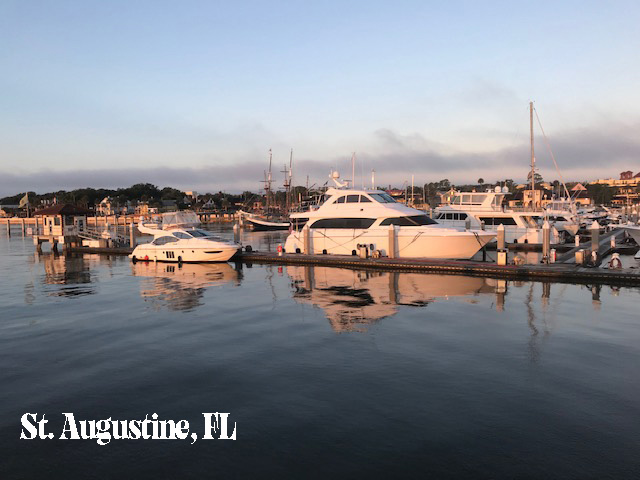 St. Augustine, FL yacht and boat relocations
